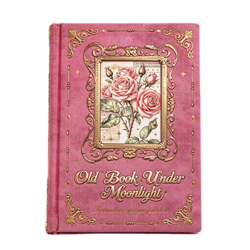 Vintage Floral Junk Journal – 192-Page Writing & Scrapbook Notebook