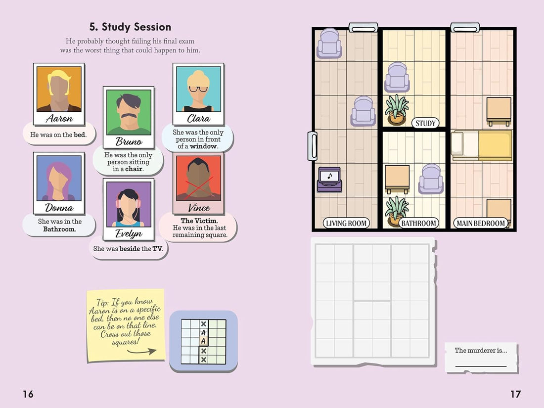 Murdoku: Murder Mystery Logic Puzzles – 80 Detective Cases