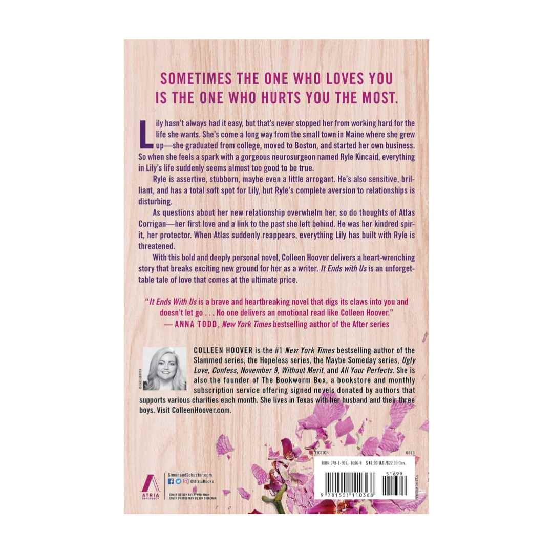 It Ends with Us – A Heartfelt Contemporary Romance Novel by Colleen Hoover