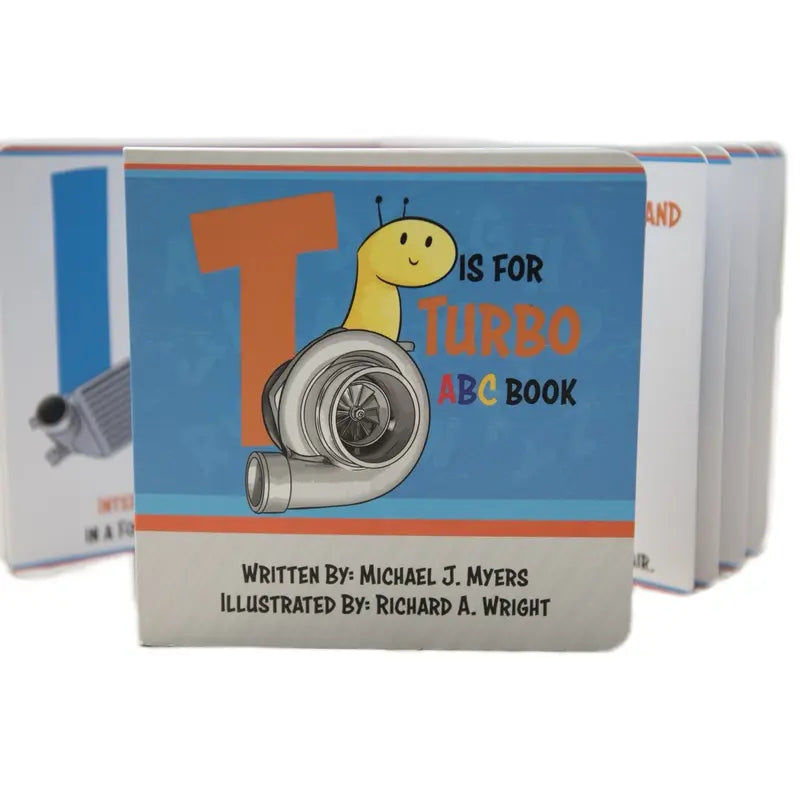T is for Turbo: ABC Book (Motorhead Garage Series)